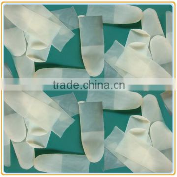 100% Latex Cut type Antistatic Finger cot for industrial use