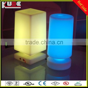 PE Material Rechargeable LED Table Lamp LED Night Lamp For Hotel Decoration Lighting