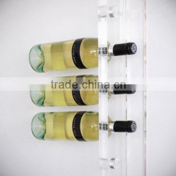 Contemporary best selling acrylic wine bottle display case