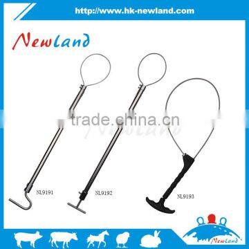 2016 high quality stainless steel plastic pig holders pig tool