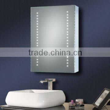 USA medicine mirror cabinet with LED lighted for hotel bathroom