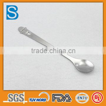 18/0 stainless steel unique shaped spoon