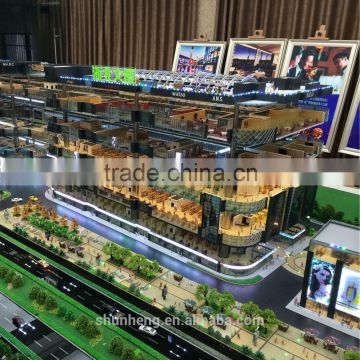 Shopping mall architectural model 1/100