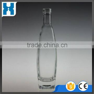 500ML LONG SHAPE FLINT GLASS BOTTLE FOR LIQUOR