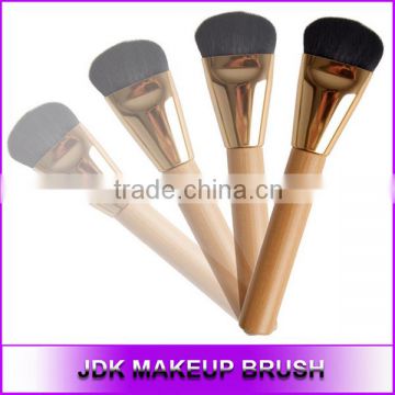Top sell Bamboo handle cosmetic makeup brush, Custom logo bamboo makeup brushes