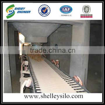 Used rubber grain belt conveyor system