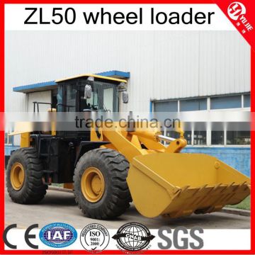 ZL50 5 tons xcmg wheel loader