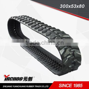 Construction rubber track(300*53*LINKS)
