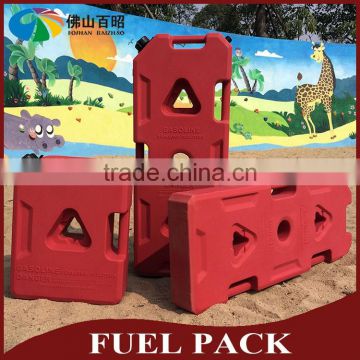 Plastic jerry can petrol diesel can LLDPE 20 Litre 5Gallon with tube inside china factory