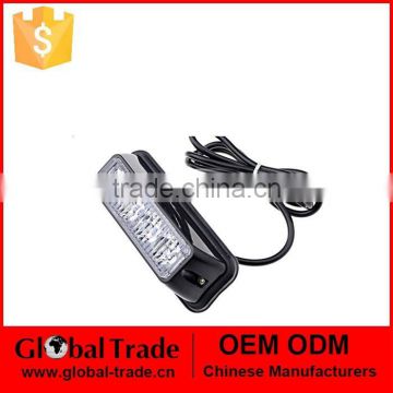 12V Vehicle Mini Compact Surface Mount Directional Strobe Lighthead All Emergency Vehicle and Led Flashing Light for Auto A1924