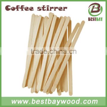Cheap disposable wood coffee stirrer