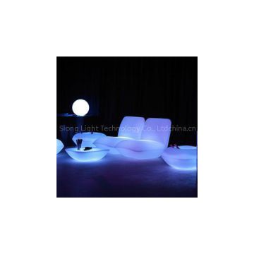 LED Luminous Pillow Lounge Chair Sofa