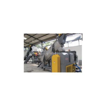 high quality complet plant plastic recycling machinery