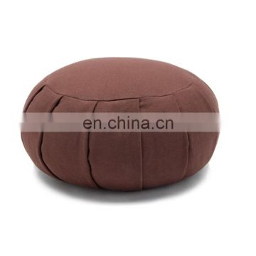 Portable round foam beads meditation cushion
