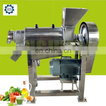 Spiral Type Fruit Juicer Machine Spiral propelling and extruding hawthorn juice extractor