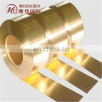 thin 0.25mm thick copper/brass foil strip for tab washer Spacer