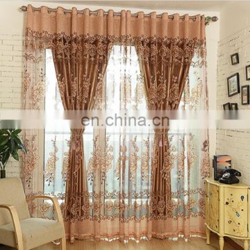 Hot sale heavy embroidery curtains for the living room
