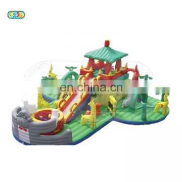 Animal tower commercial inflatable toddler for sale