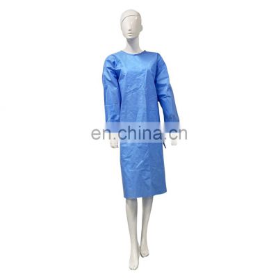 Level 2 3 SMS Hospital PPE Medical Disposable Protective Surgical Hospital Isolation Gown Gowns