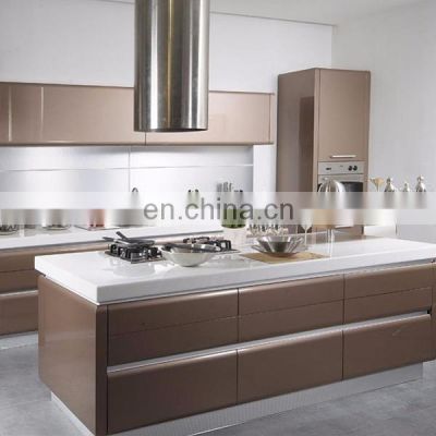 Commercial lower price simple  kitchen furniture set aluminium modular kitchen cabinet design