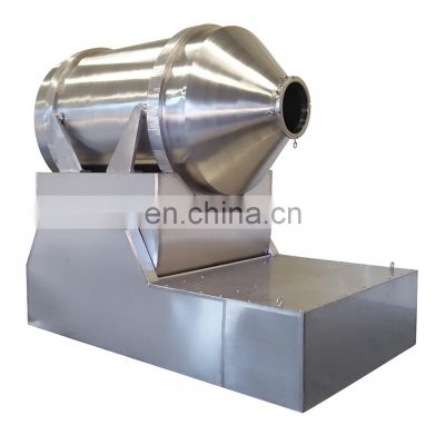 dry chemical pharmacy powder double cone mixer blender mixing machine