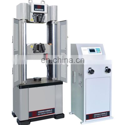 WE-300 300KN 30Ton tensile tester with preload testing rig load cell display