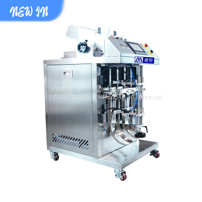 automatic filling and sealing machine cosmetic cream paste gel liquid piston filling machine