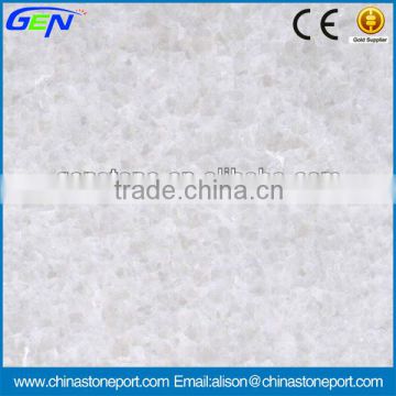 Natural Crystal White Marble Tile For Mandir