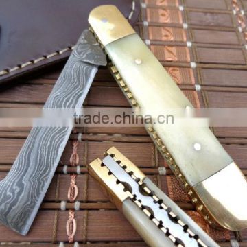 Damascus foldingpocket knife F1