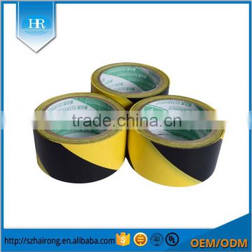 Yellow And Black Floor PVC Marking Tape