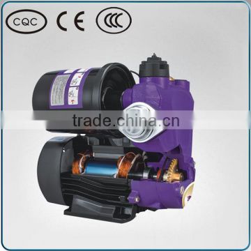 Automatic self-priming/suction peripheral electric pump with pressure tank for domestic use