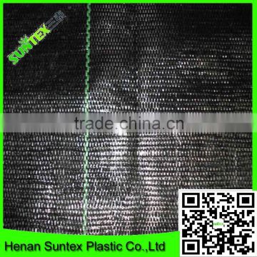 supply black color PE plastic weed control mat for tree