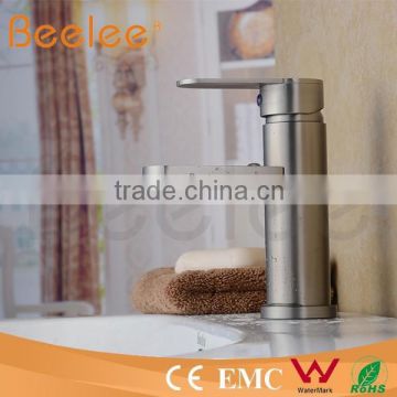 Fashionable China 304 stainless steel single handle basin faucet HS15002