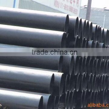 Drill black steel pipe