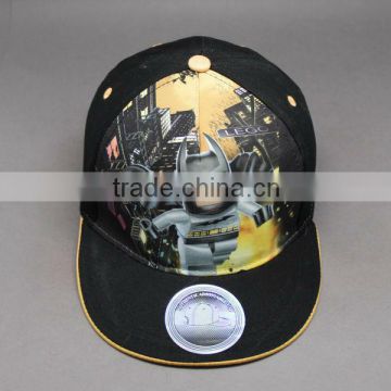 CHILDREN SNAPBACK CAP WITH SUBLIMATION PRINTING