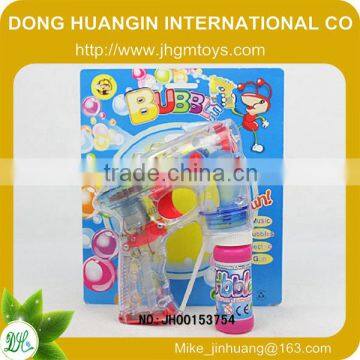 2014 hot sale new plastic toy bubble guns