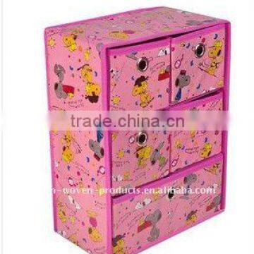 Colorful non woven storage box(fodable storage box)