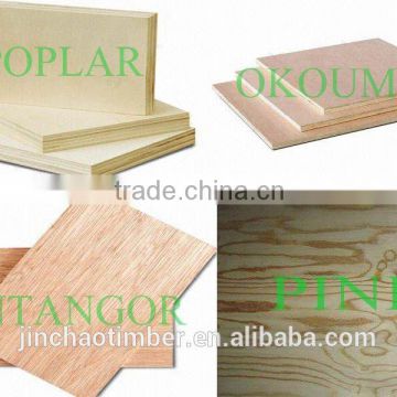 Cheaper okoume face Packing plywoods