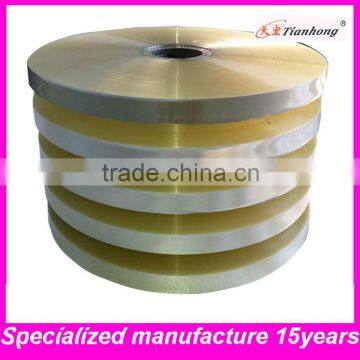 Wire packaging wrapping metalized polyester PET film for cable