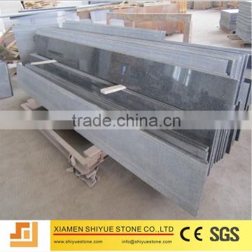 Chinese Natural Polished Grey Granite Stairs