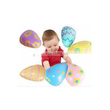 cheap pvc inflatable easter egg toy for Easter/giant colorful inflatable plactic eggs/water toys for baby