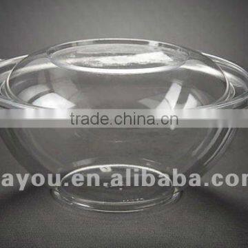 24oz PET disposable plastic clear Salad bowl and container