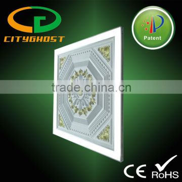 48w cityghost patented invisible LED 600X600 ceiling panel light housing