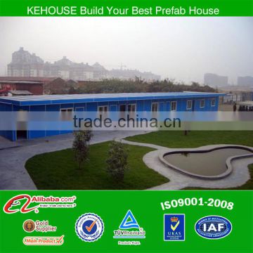 Delicate and recycled light steel prefabricated house