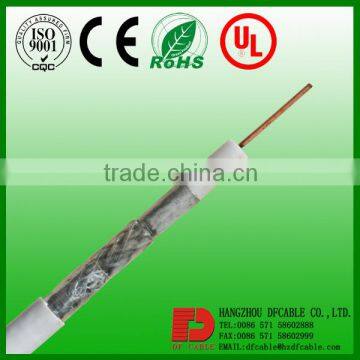 75 ohm cctv RG6 coaxial cable good quality manufacturer