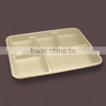 High quality 5 compartment plate