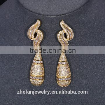 Paua shell jewellery wholesalers earring 18k gold plating fashionable jewelry
