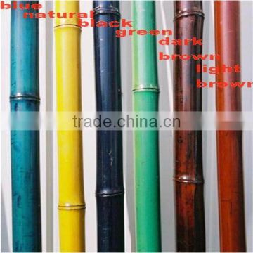 colored bamboo poles/canes