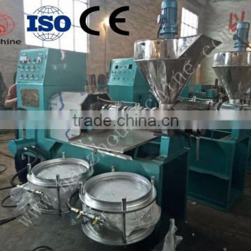 Oil press machine with high oil extracting rate