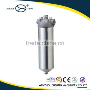 Factory price ss304 single fluid sanitary filter housing